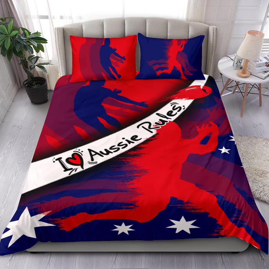 Bedding Set - Australian Rules Football - Vibe Hoodie Shop