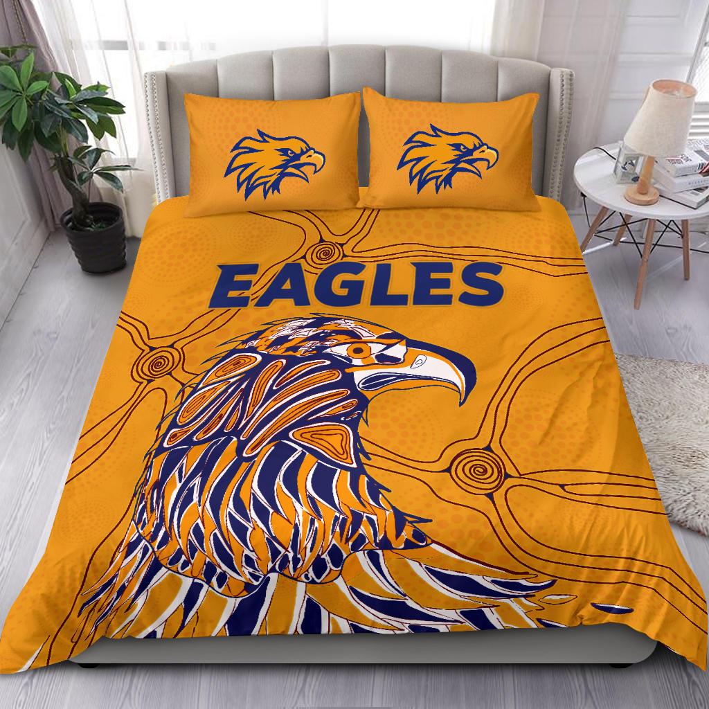West Coast Bedding Set Eagles Indigenous - Vibe Hoodie Shop