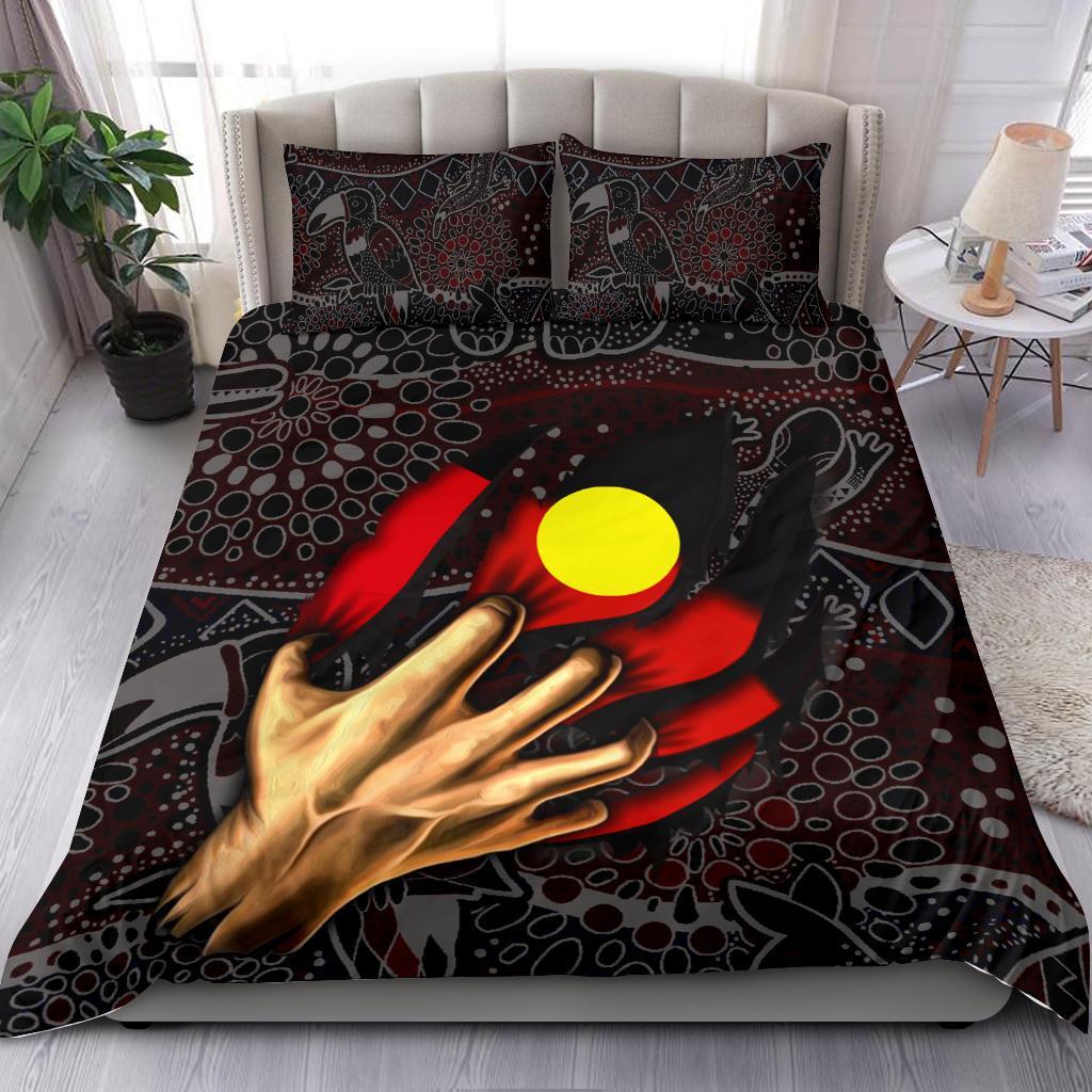 Aboriginal Bedding Set - Aboriginal Blood In Me - Vibe Hoodie Shop