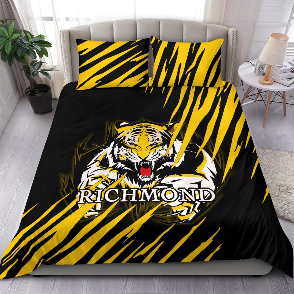 Richmond Tigers Bedding Set - Vibe Hoodie Shop