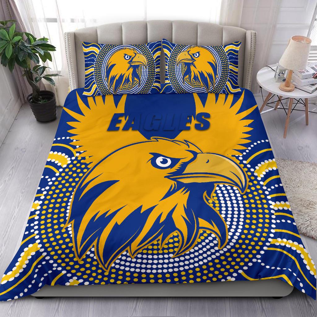 Eagles Bedding Set West Coast Mix Indigenous - Vibe Hoodie Shop