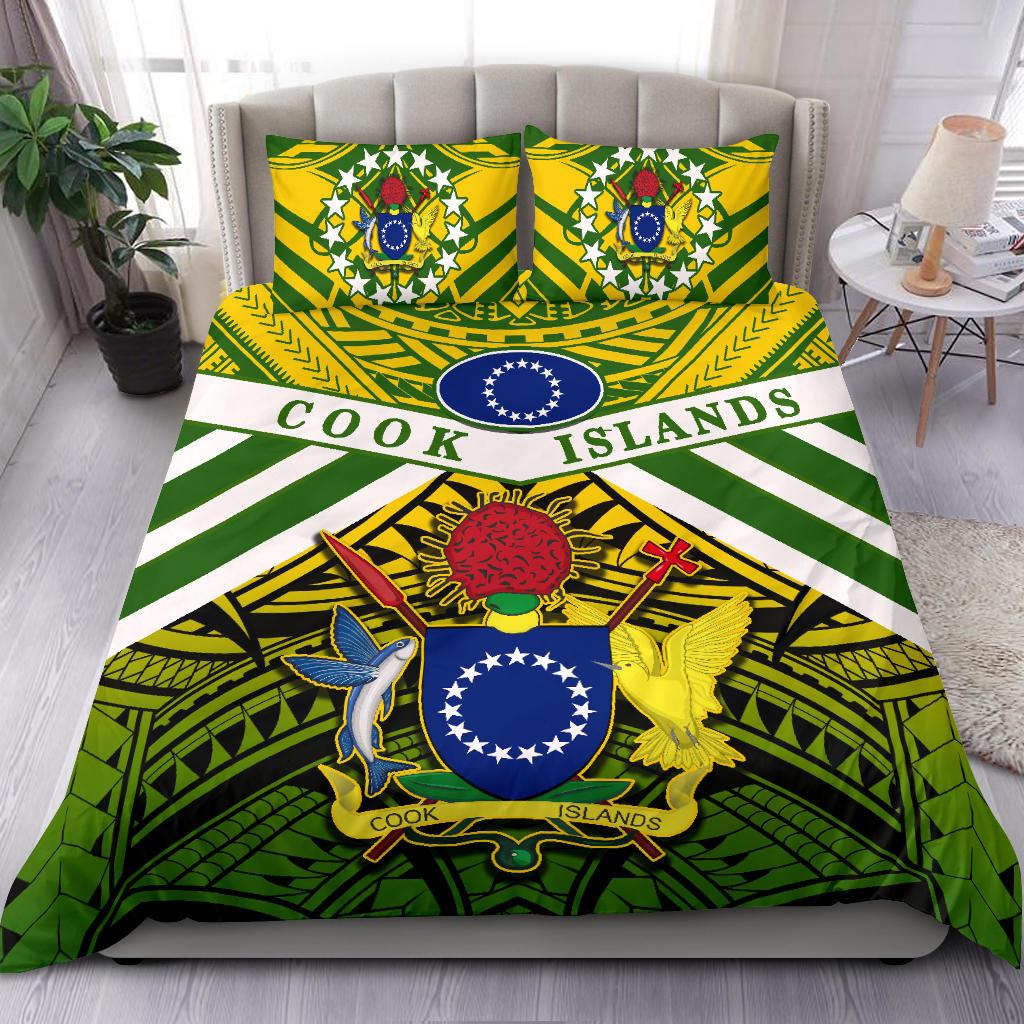 Cook Islands Rugby Bedding Set Spirit - Vibe Hoodie Shop