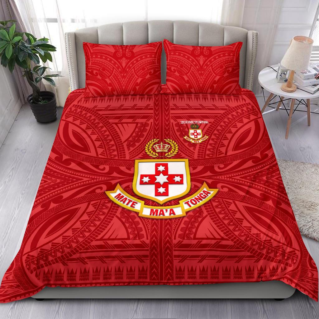 Kolisi Tonga Bedding Set Mate Ma'a Tonga Rugby Ashburton Old Boys - Vibe Hoodie Shop