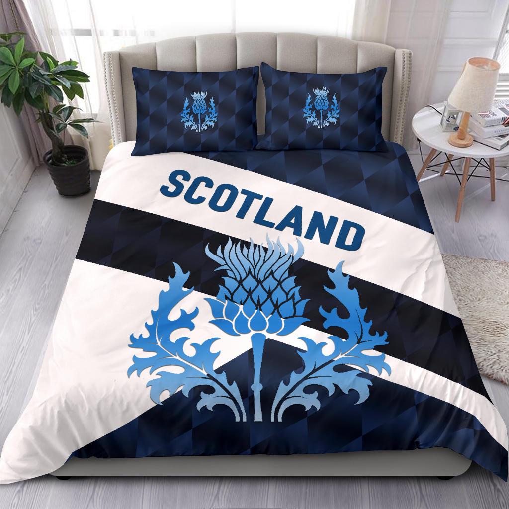 Scotland Rugby Bedding Set Sporty Style - Vibe Hoodie Shop