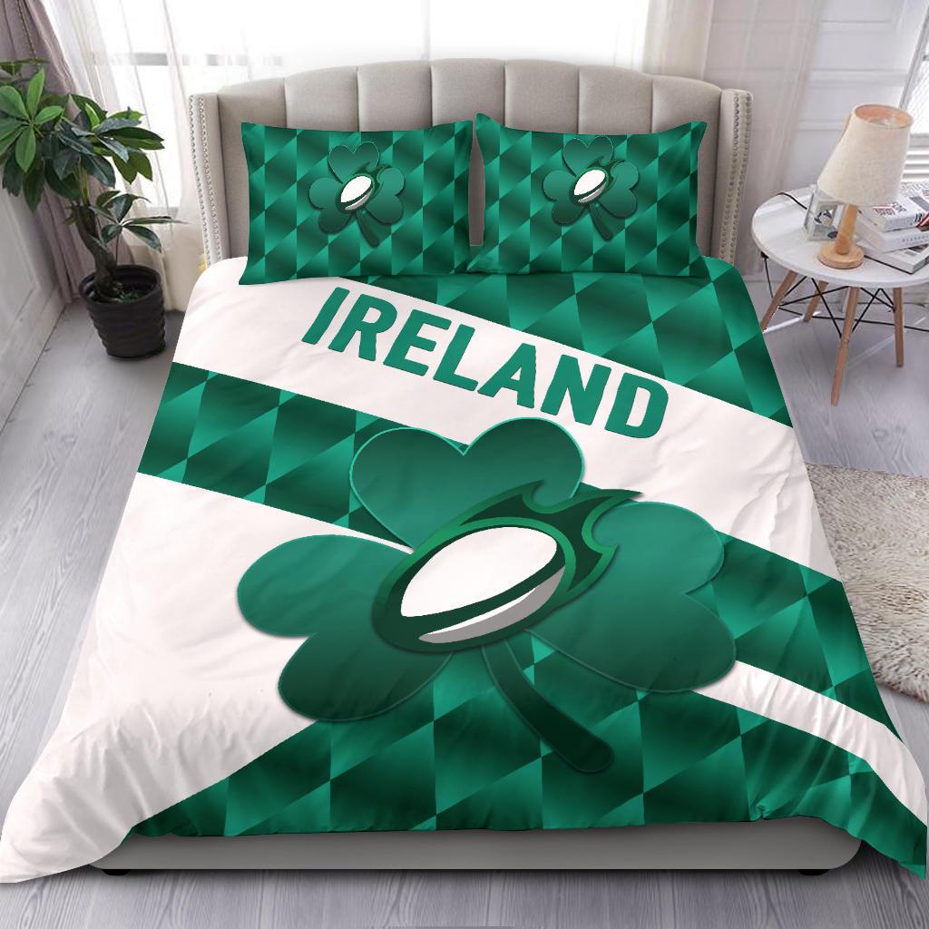 Ireland Rugby Bedding Set Sporty Style - Vibe Hoodie Shop