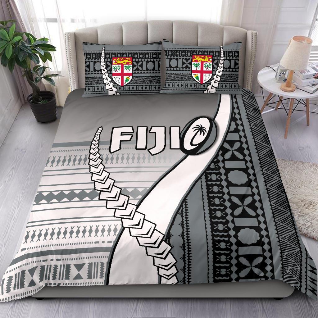 Fiji Rugby Bedding Set Confident Polynesian - Vibe Hoodie Shop