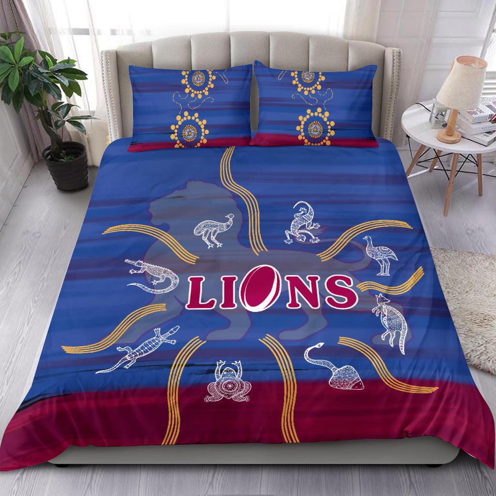 Brisbane Bedding Set Proud Lions Simple - Vibe Hoodie Shop