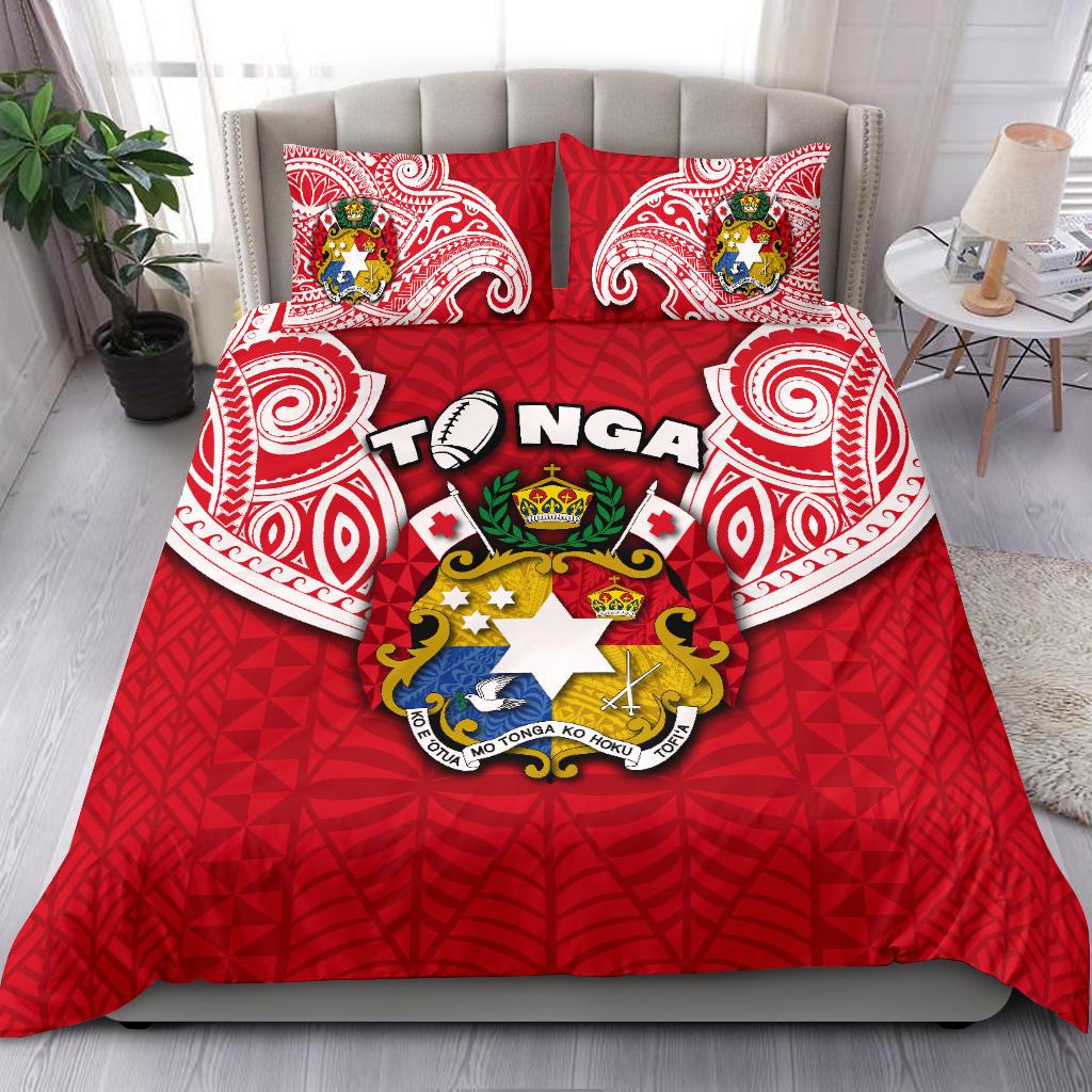 Tonga Rugby Bedding Sets Royal Style - Vibe Hoodie Shop