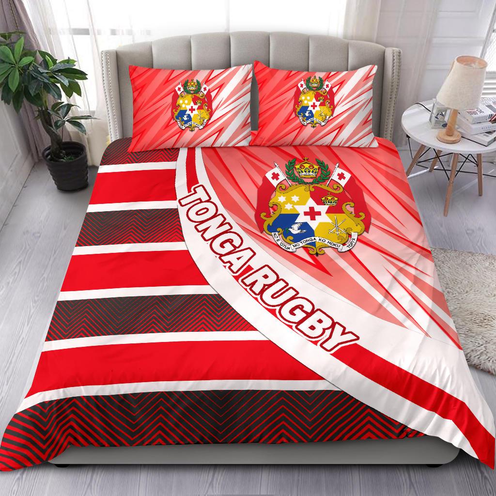 Tonga Rugby Bedding Set Victorian Vibes - Vibe Hoodie Shop