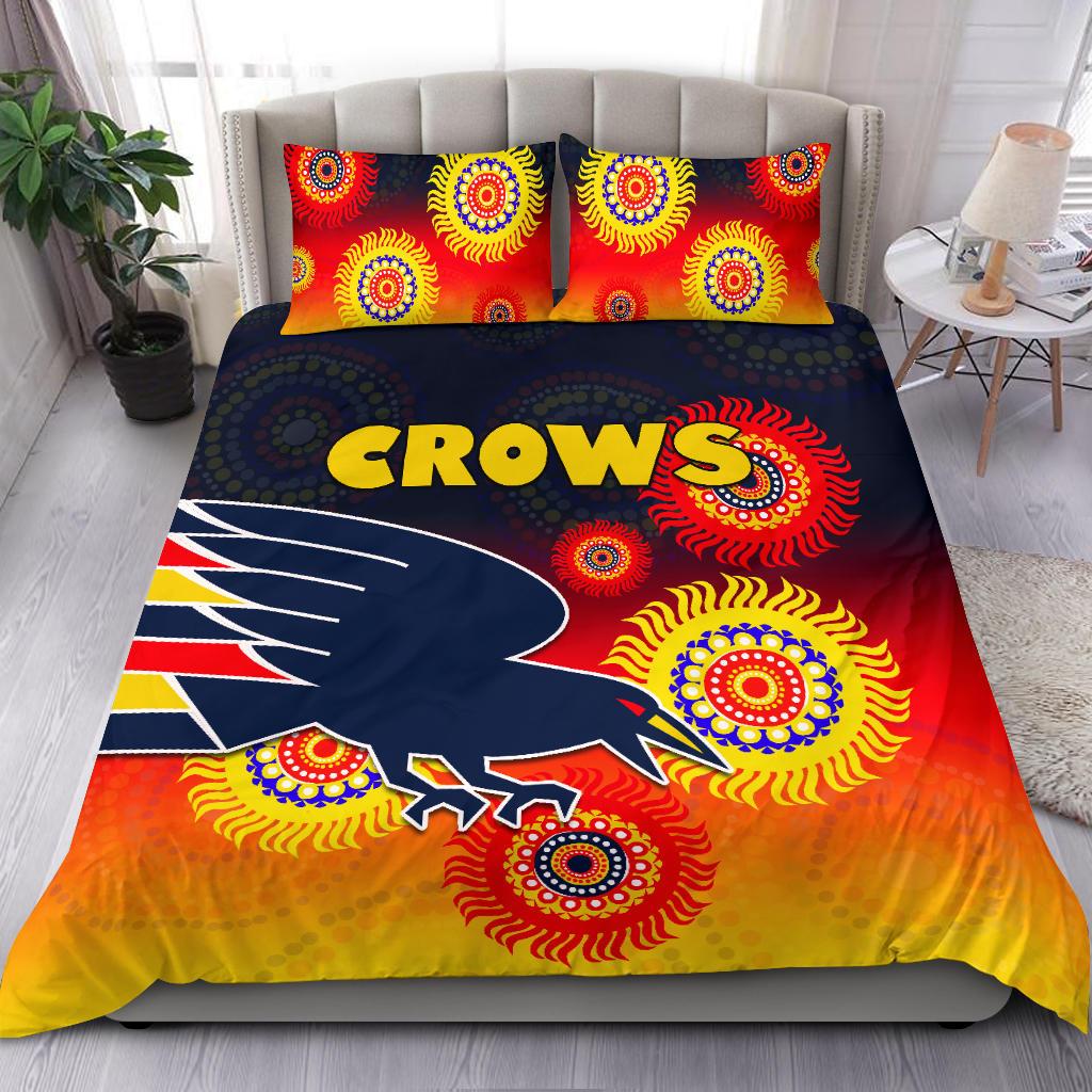 Adelaide Crows Special Style Bedding Set - Vibe Hoodie Shop