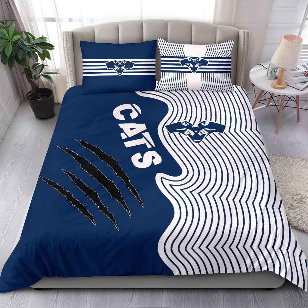 Geelong Bedding Set Cats Indigenous - Vibe Hoodie Shop