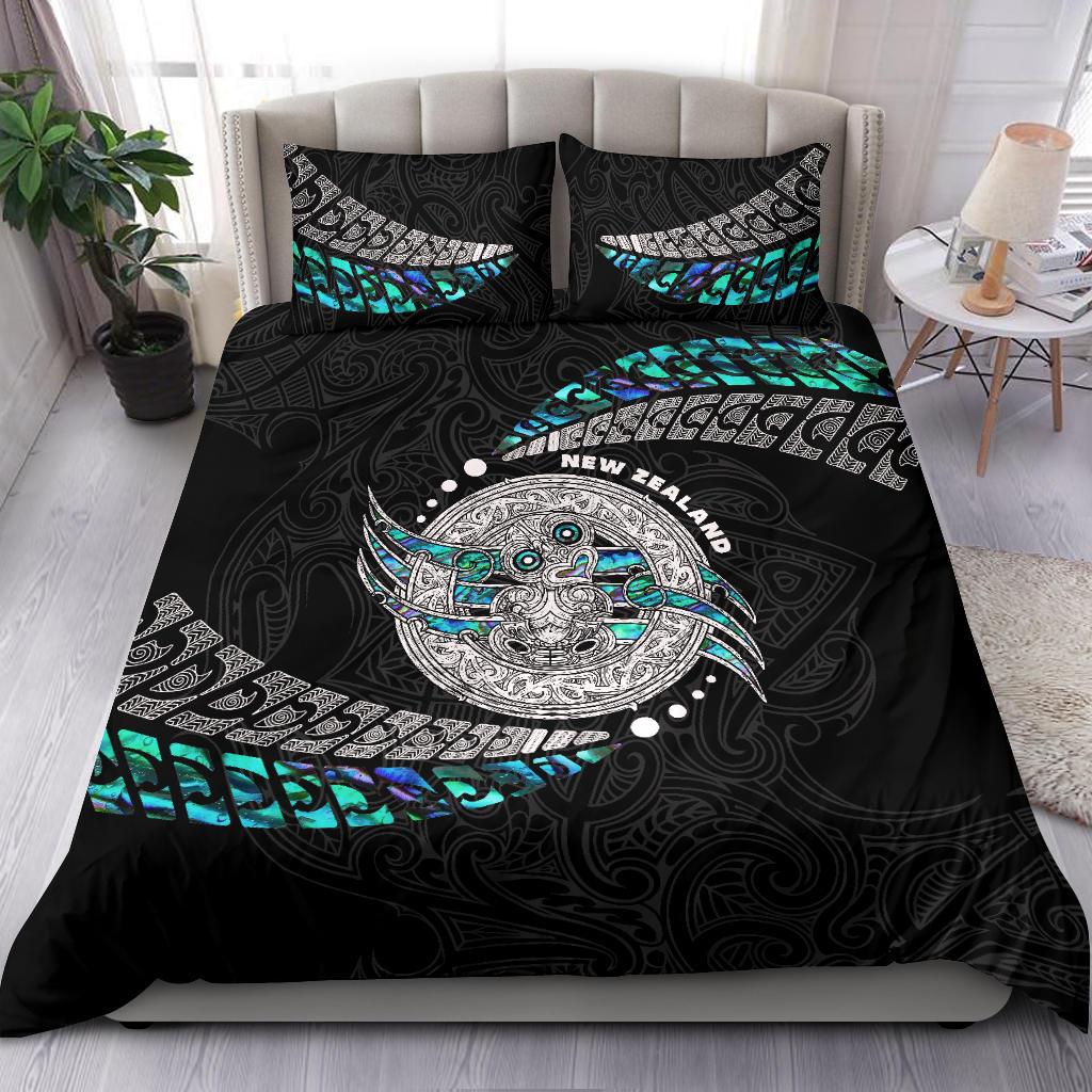 Maori New Zealand Bedding Set Hei Tiki Sport Style - Vibe Hoodie Shop