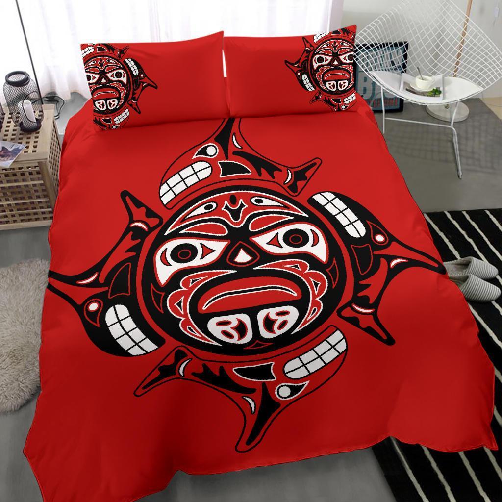 Canada Haida Duvet Cover - Vibe Hoodie Shop