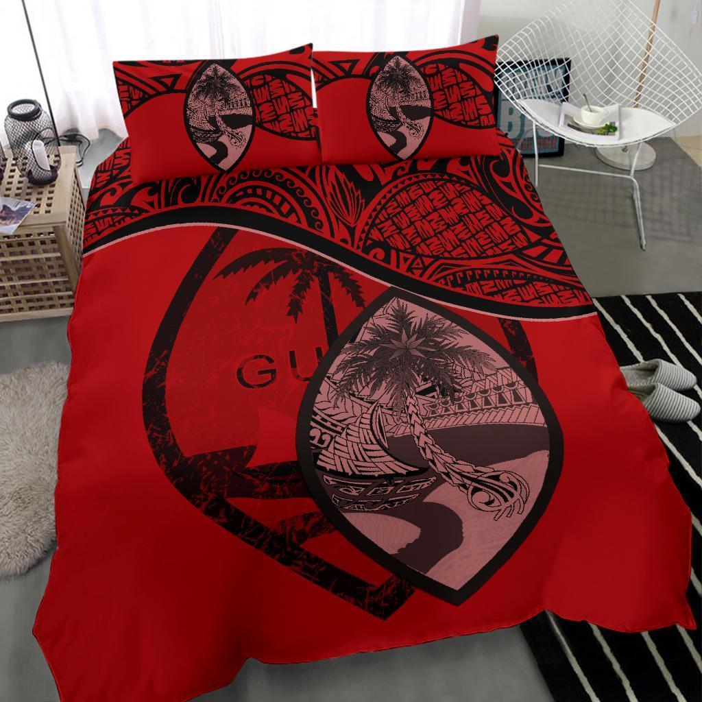 Guam Bedding Set Red - Vibe Hoodie Shop
