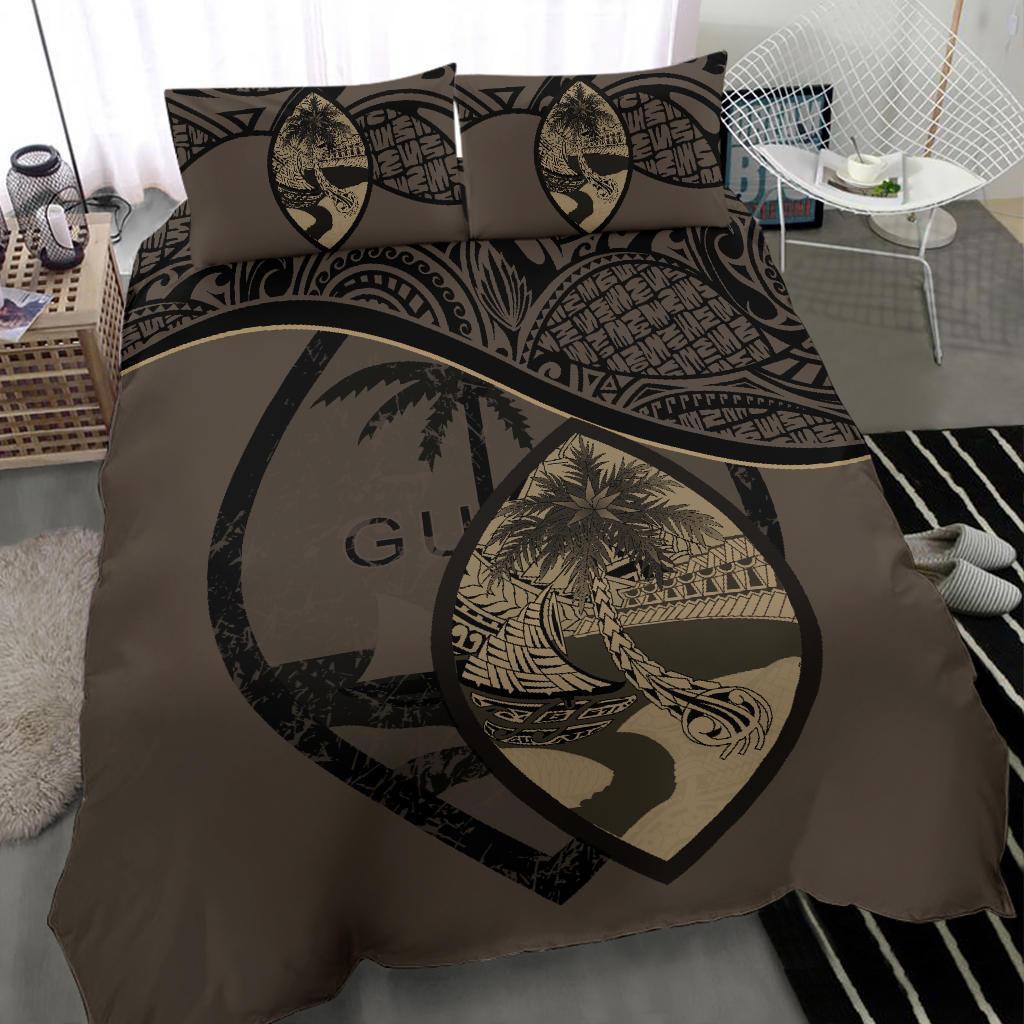 Guam Bedding Set Brown - Vibe Hoodie Shop