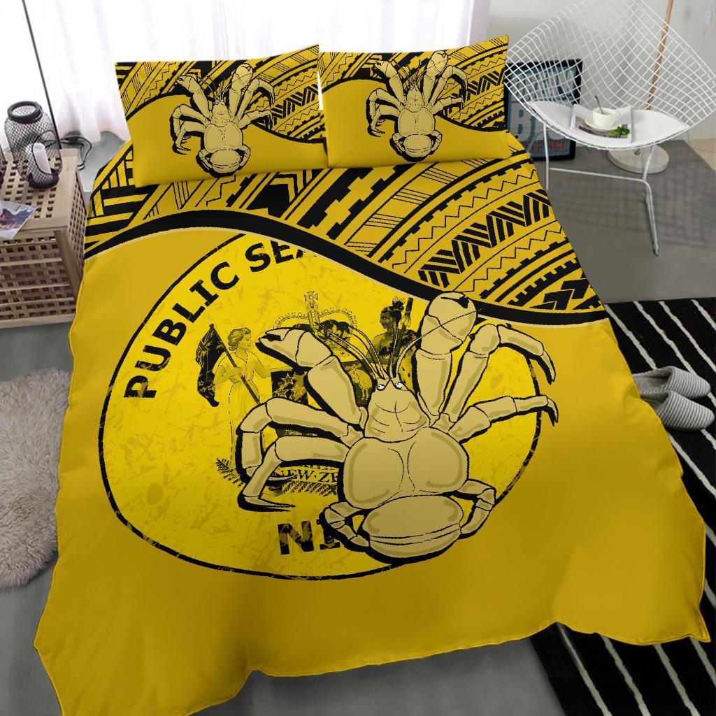 Niue Bedding Set Yellow - Vibe Hoodie Shop