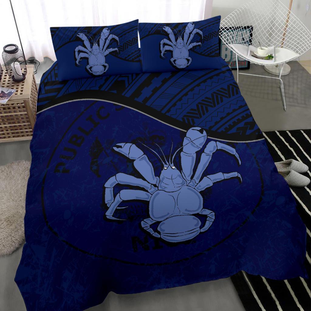 Niue Bedding Set Dark Blue - Vibe Hoodie Shop