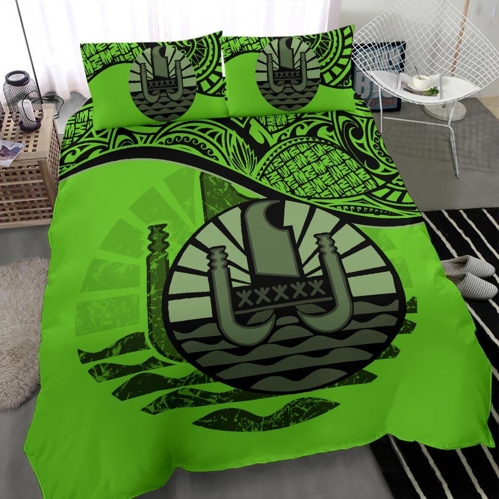 Tahiti Bedding Set Green - Vibe Hoodie Shop