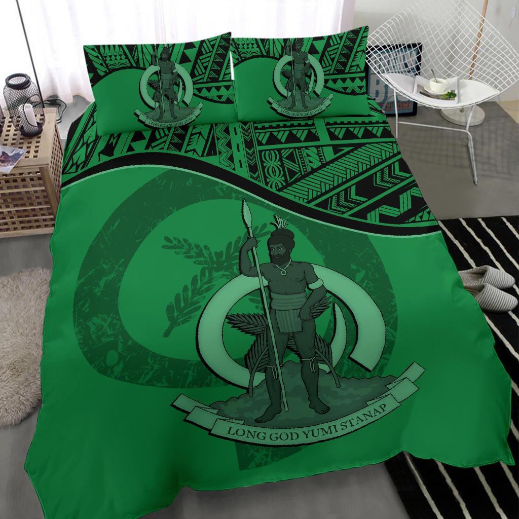 Vanuatu Bedding Set Green - Vibe Hoodie Shop