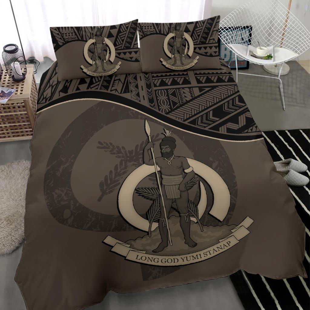 Vanuatu Bedding Set Brown - Vibe Hoodie Shop