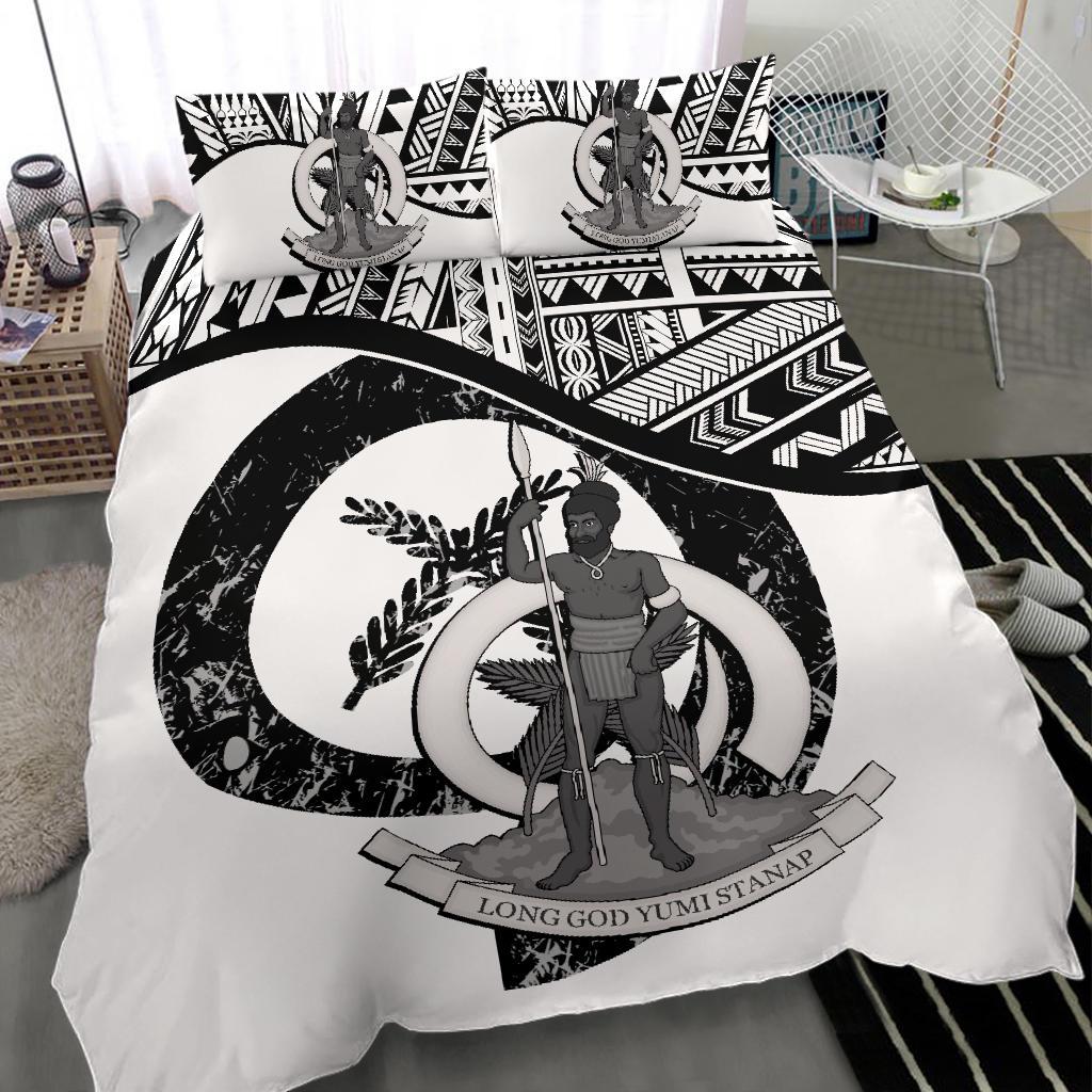 Vanuatu Bedding Set White - Vibe Hoodie Shop