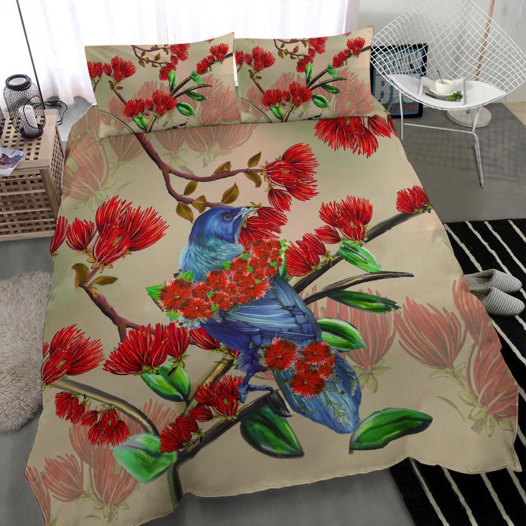 New Zealand Bedding Set, Tui Bird Duvet Cover And Pillow Case - Vibe Hoodie Shop