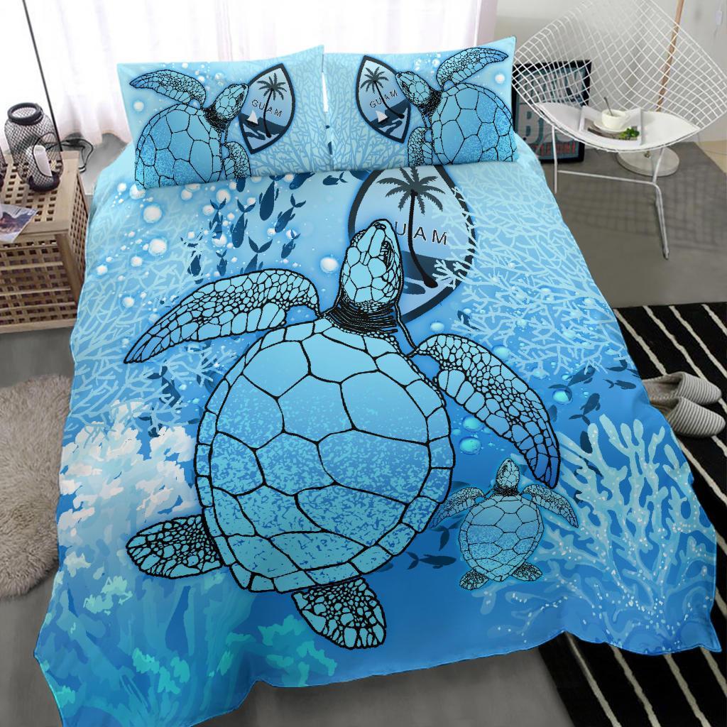 Guam Bedding Set - Ocean Life - Vibe Hoodie Shop