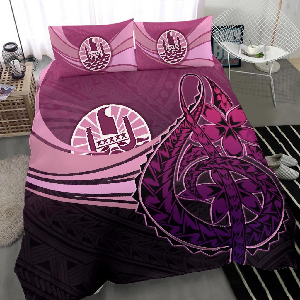 Tahiti Bedding Set Music Note Polynesian - Vibe Hoodie Shop