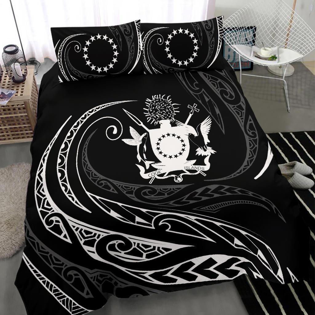 Cook Islands Bedding Set - White - Frida Style - Vibe Hoodie Shop