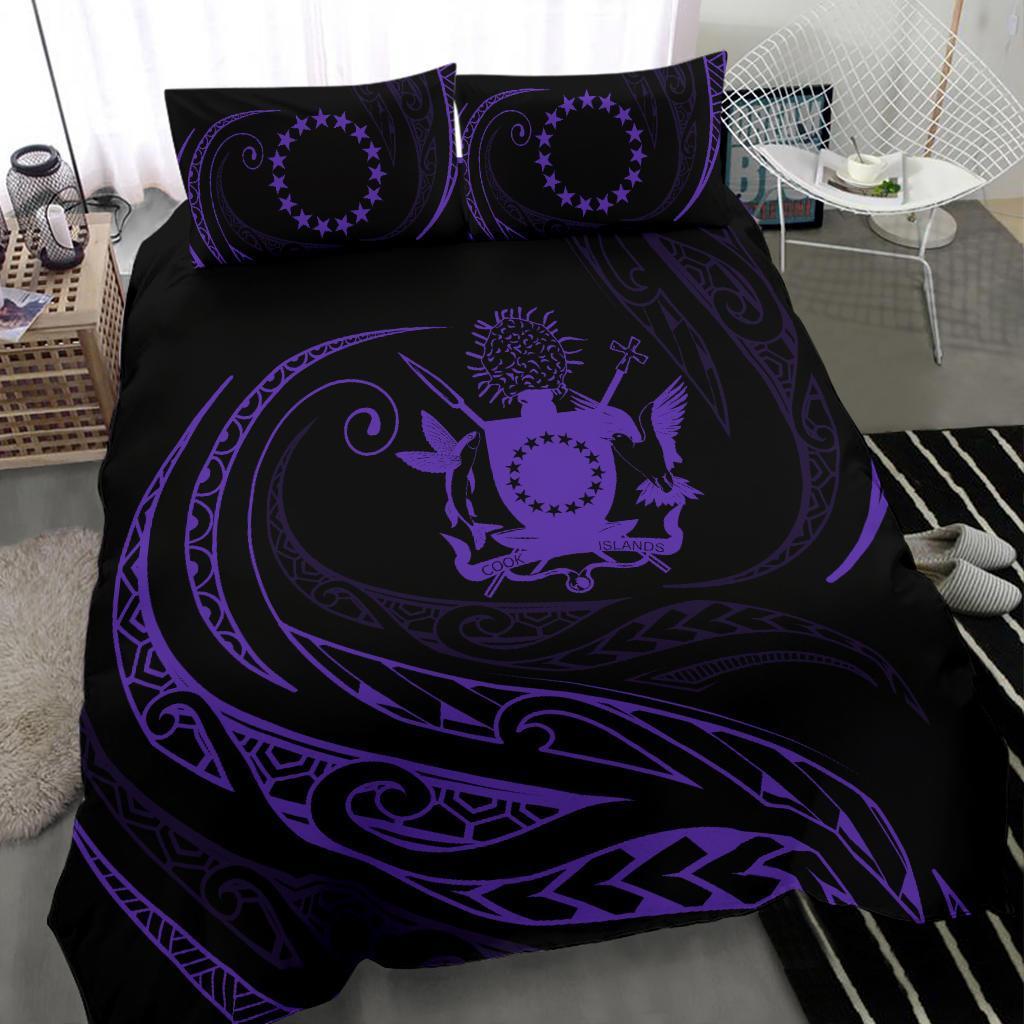 Cook Islands Bedding Set - Purple - Frida Style - Vibe Hoodie Shop