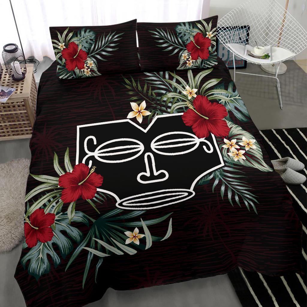 Marquesas Islands Bedding Set Hibiscus - Vibe Hoodie Shop