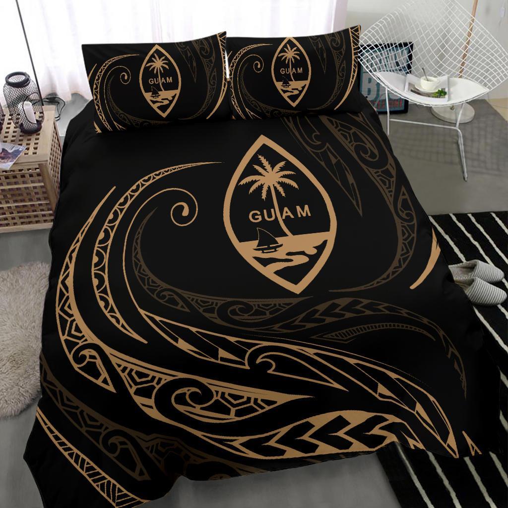 Guam Bedding Set - Gold - Frida Style - Vibe Hoodie Shop