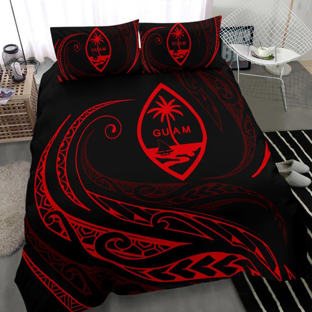 Guam Bedding Set - Red - Frida Style - Vibe Hoodie Shop