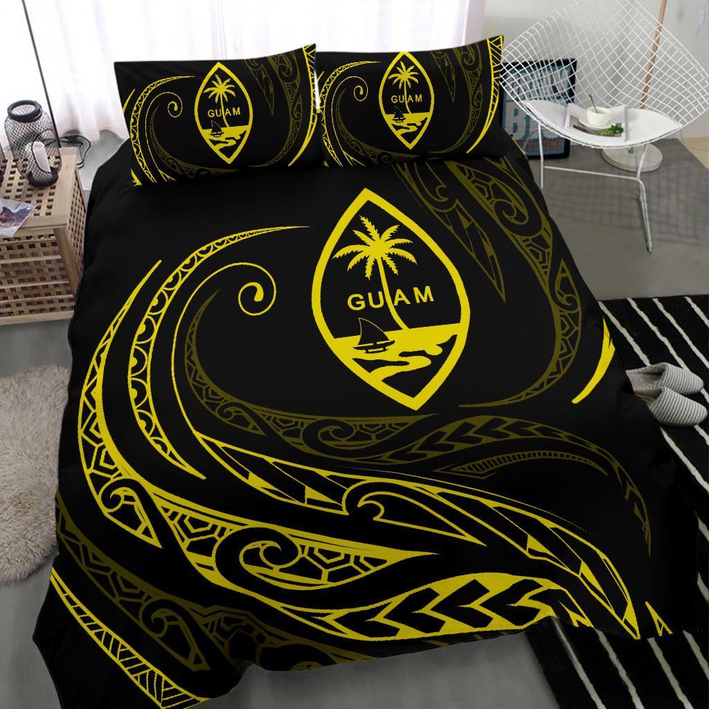 Guam Bedding Set - Yellow - Frida Style - Vibe Hoodie Shop