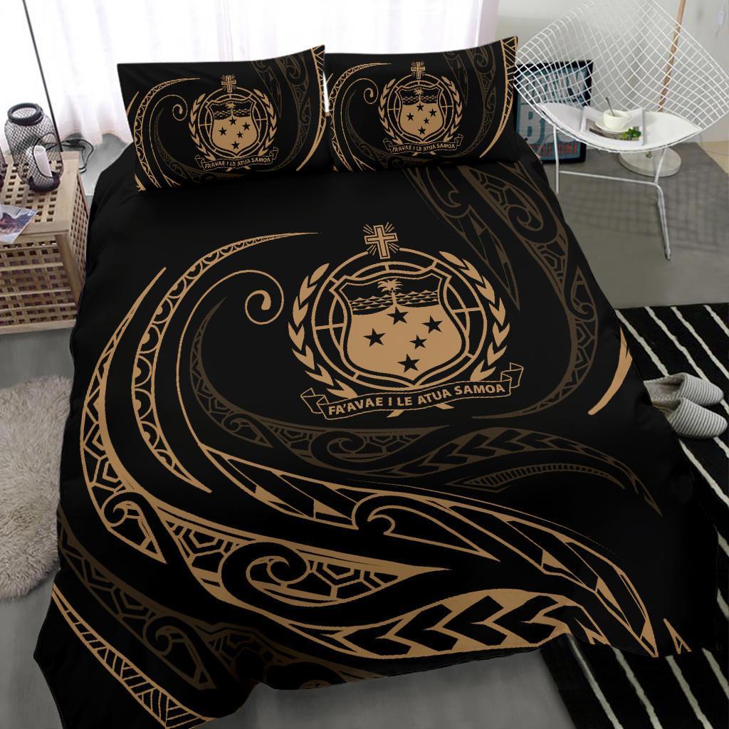 Samoa Bedding Set - Gold - Frida Style - Vibe Hoodie Shop