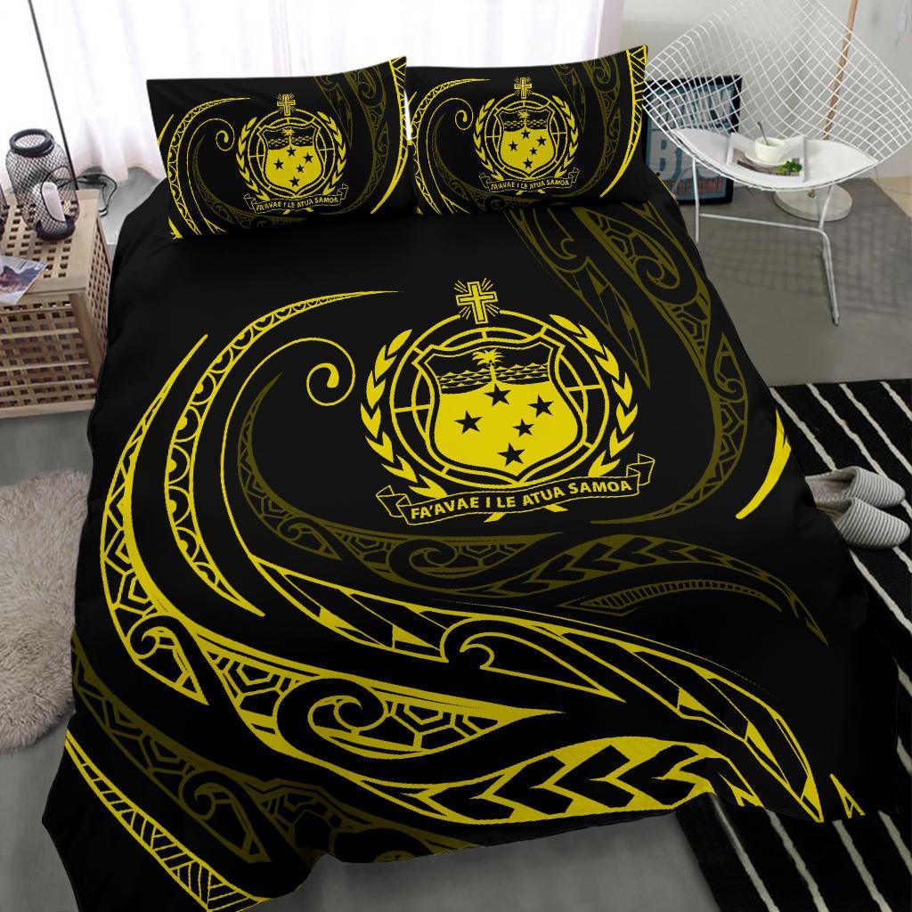 Samoa Bedding Set - Yellow - Frida Style - Vibe Hoodie Shop