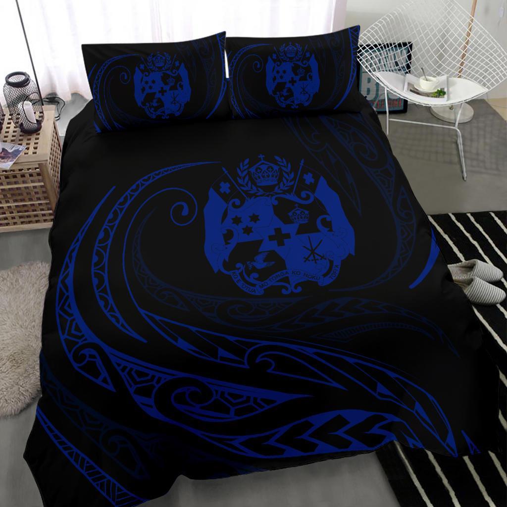 Tonga Bedding Set - Blue - Frida Style - Vibe Hoodie Shop