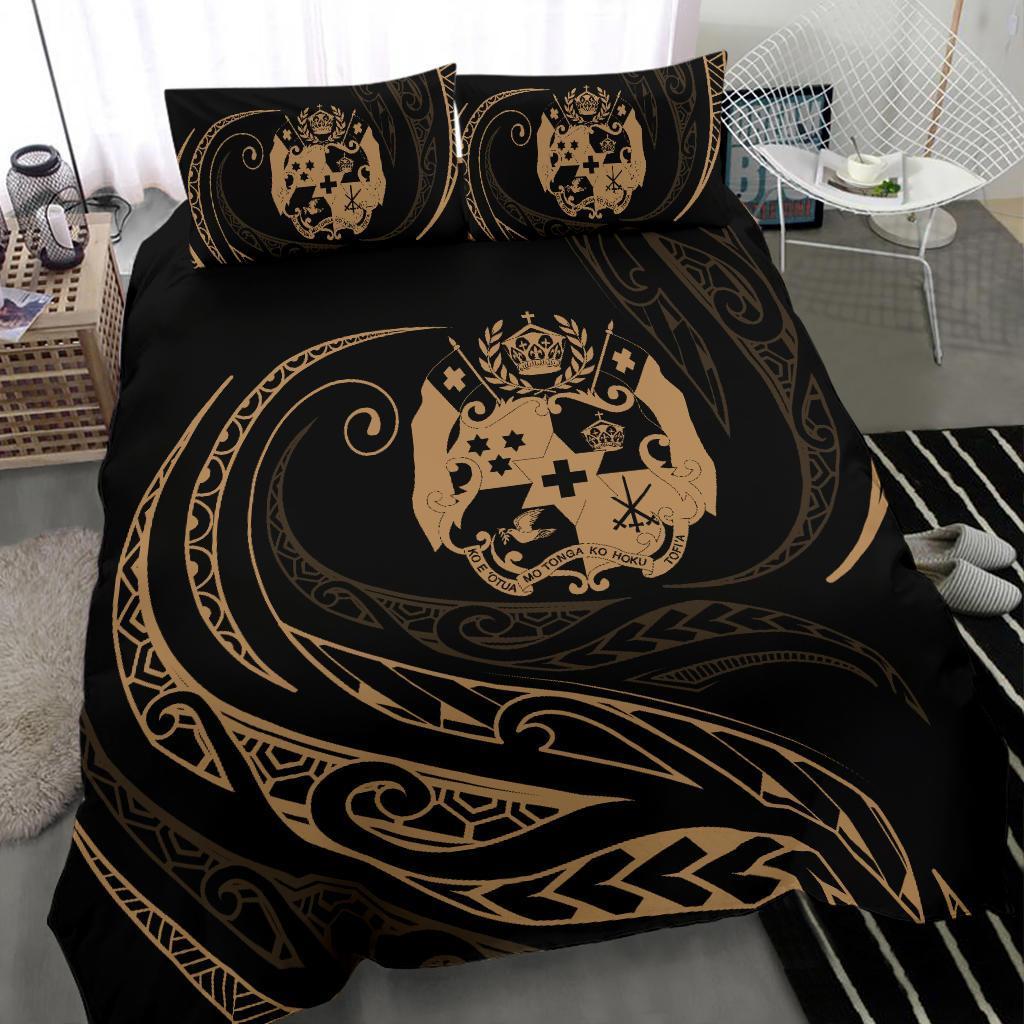 Tonga Bedding Set - Gold - Frida Style - Vibe Hoodie Shop