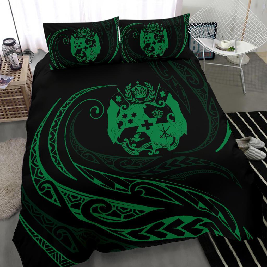 Tonga Bedding Set - Green - Frida Style - Vibe Hoodie Shop