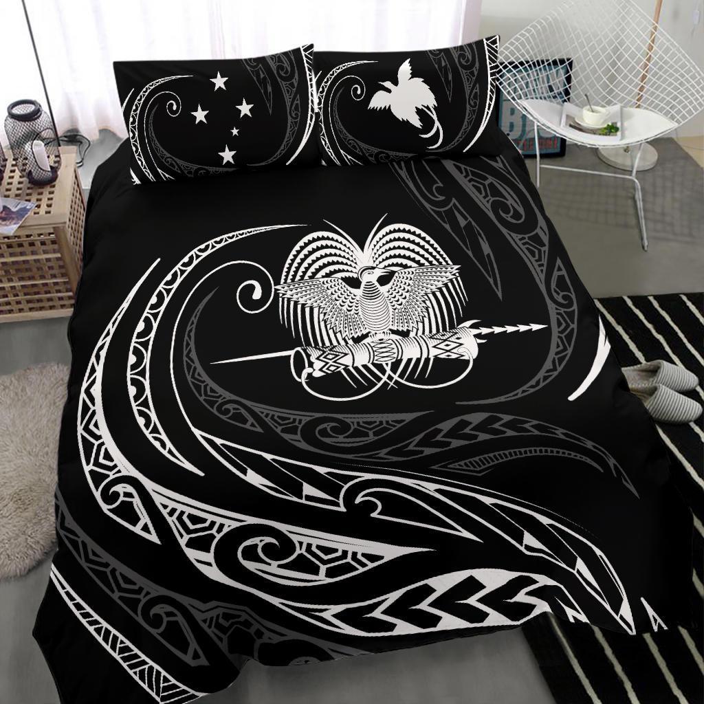 Papua New Guinea Bedding Set - White - Frida Style - Vibe Hoodie Shop