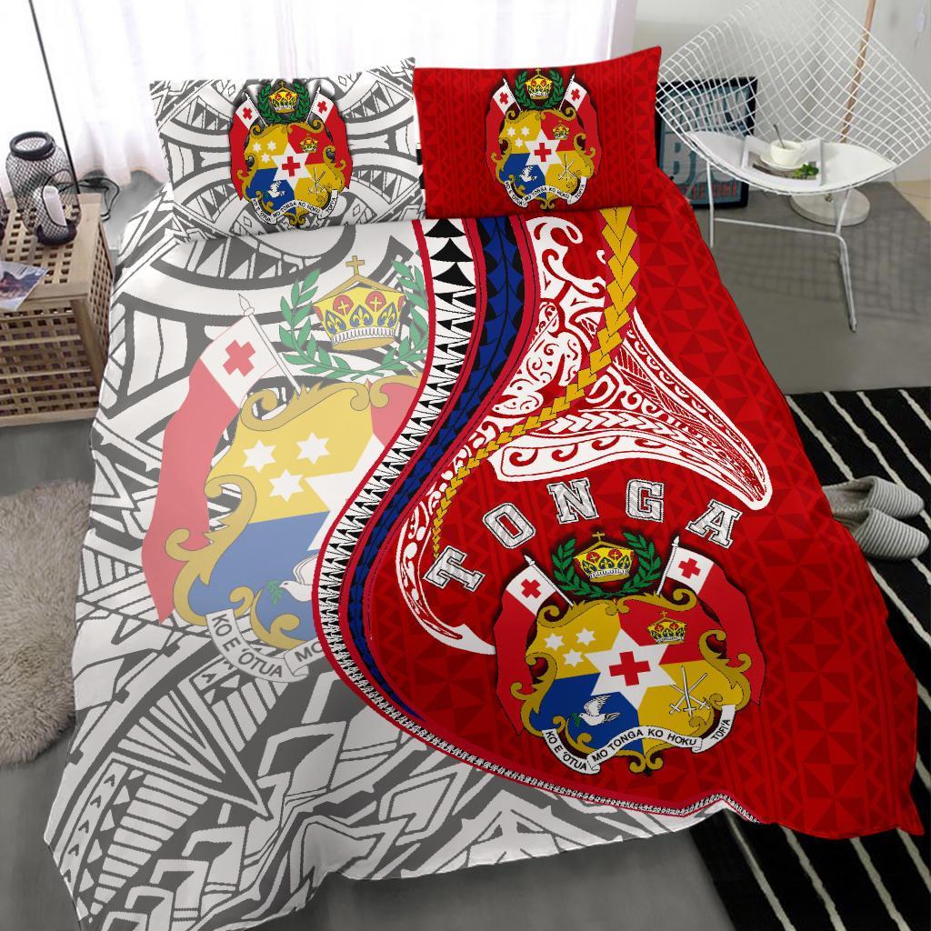 Tonga Bedding Set Kanaloa Tatau Gen To - Vibe Hoodie Shop