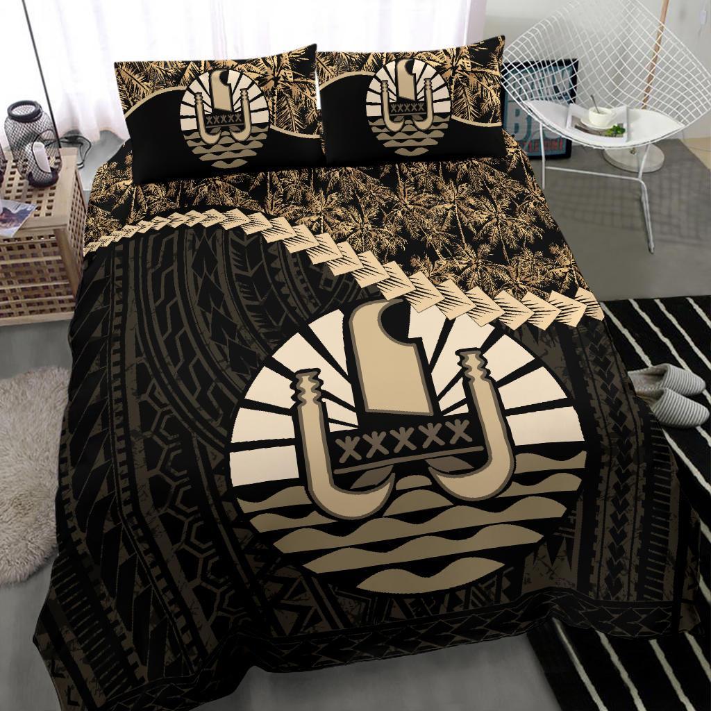 Tahiti Bedding Set Golden Coconut - Vibe Hoodie Shop