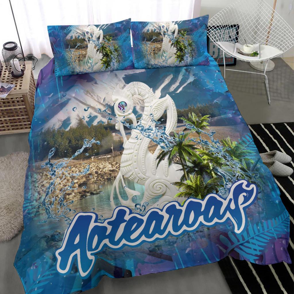 Manaia Kiwiana Aotearoa Bedding Set - Vibe Hoodie Shop