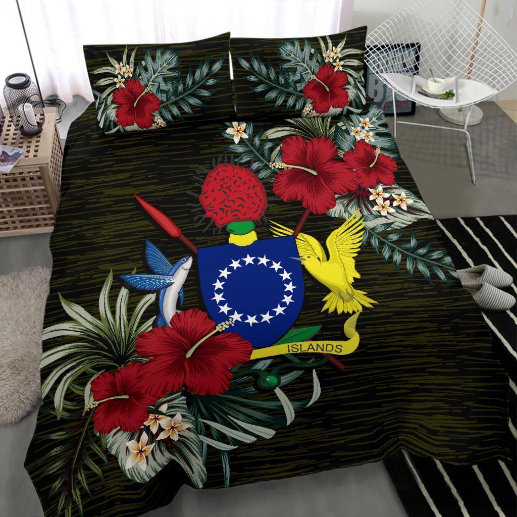 Cook Islands Bedding Set - Special Hibiscus - Vibe Hoodie Shop