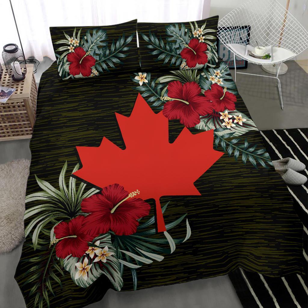 Canada Bedding Set - Special Hibiscus - Vibe Hoodie Shop