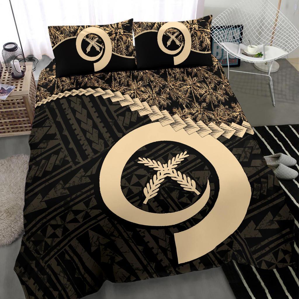 Vanuatu Bedding Set Golden Coconut - Vibe Hoodie Shop