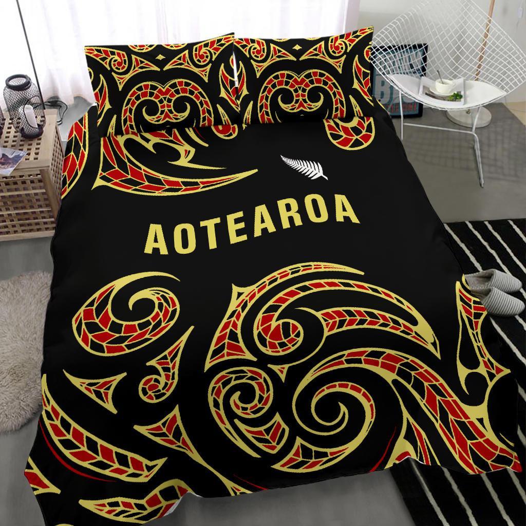 Aotearoa Bedding Set Maori - Vibe Hoodie Shop