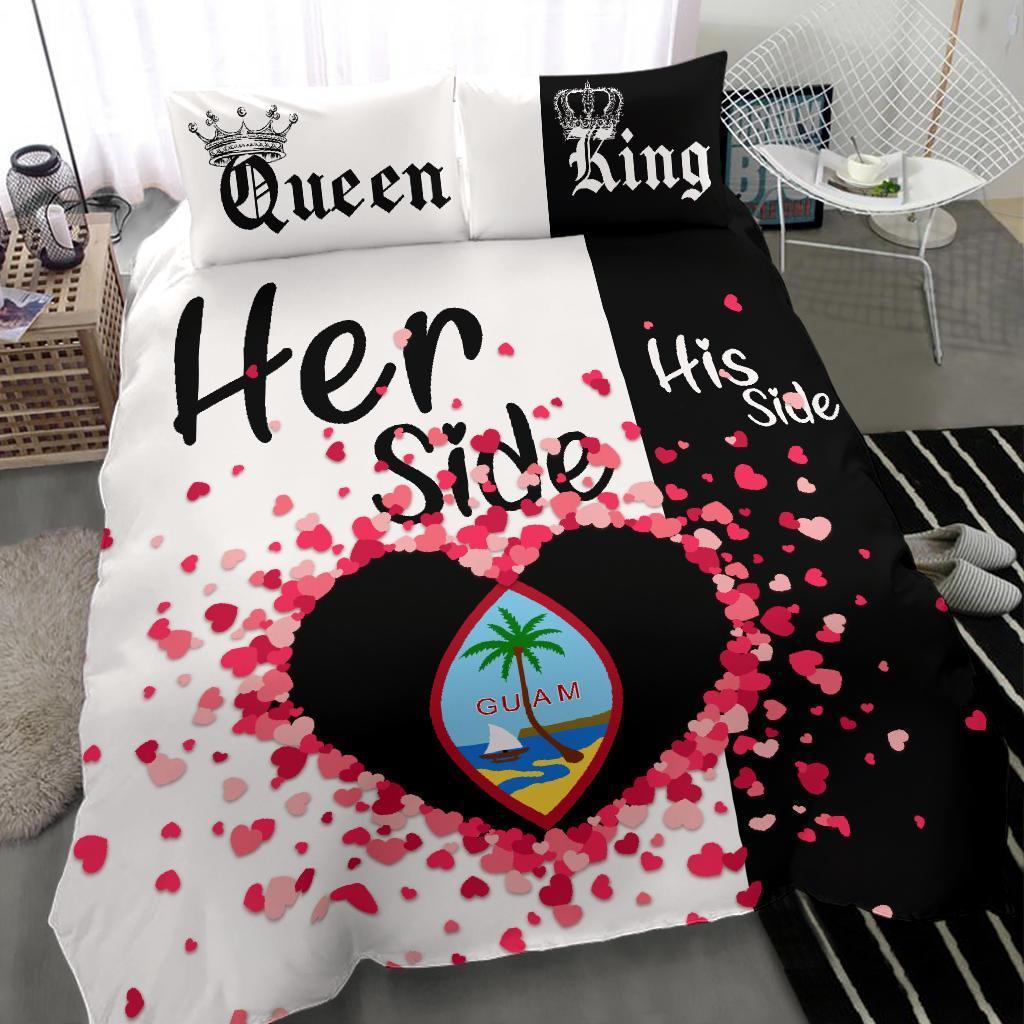 Guam Bedding Set Couple King/Queen Her Side/His Side - Vibe Hoodie Shop