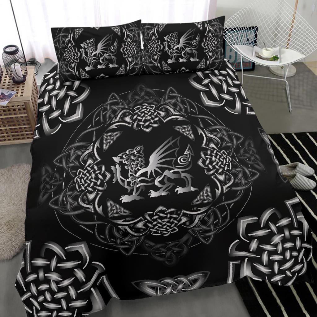 Celtic Cymru - Wales Bedding Set - Vibe Hoodie Shop