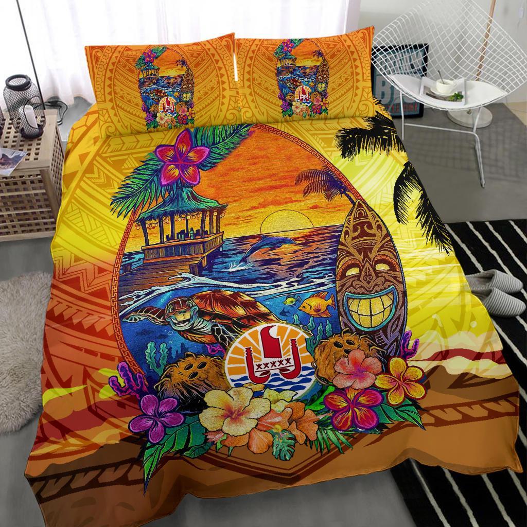 Tahiti Bedding Set Natural Beach - Vibe Hoodie Shop